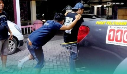 Tim Elang Bangsalsari (TEBAS) bersama Timsus 2 Jatanras Polres Jember saat mengamankan pelaku (Foto: Istimewa).
