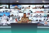 Direktur Jenderal Imigrasi, Hendarsam Marantoko saat memberi arahan kepada petugas imigrasi (Foto: Istimewa). 