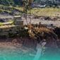 Penampakan makam yang terkena alat berat galian C (Foto: Istimewa). 