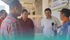 Suasana saat terjadi ketegangan di Pasar Tanjung, Jember (Foto: Tangkapan layar). 