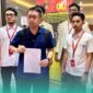 LBH PB PMII saat mendampingi klien atau korban dari dugaan penipuan  dan penggelapan dana investor dana KoinWorks di Bareskrim Polri (Foto: LBH PB PMII).  