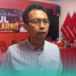 Ketua Fraksi PDI Perjuangan DPRD Jember, Edi Cahyo Purnomo saat diwawancara di kantor DPC PDI-P Kabupaten Jember (Foto: Sigit/Frensia). 