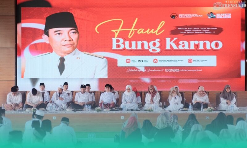Gambar Haul Bung Karno! DPC PDI Perjuangan Banyuwangi Gelar Santunan Anak Yatim dan Doa Bersama (Sumber: Istimewa)