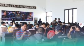 Gambar Jaring Generasi Muda, Polresta Banyuwangi Gelar Turnamen E-Sport Kapolri Cup 2026 (Sumber: Istimewa)
