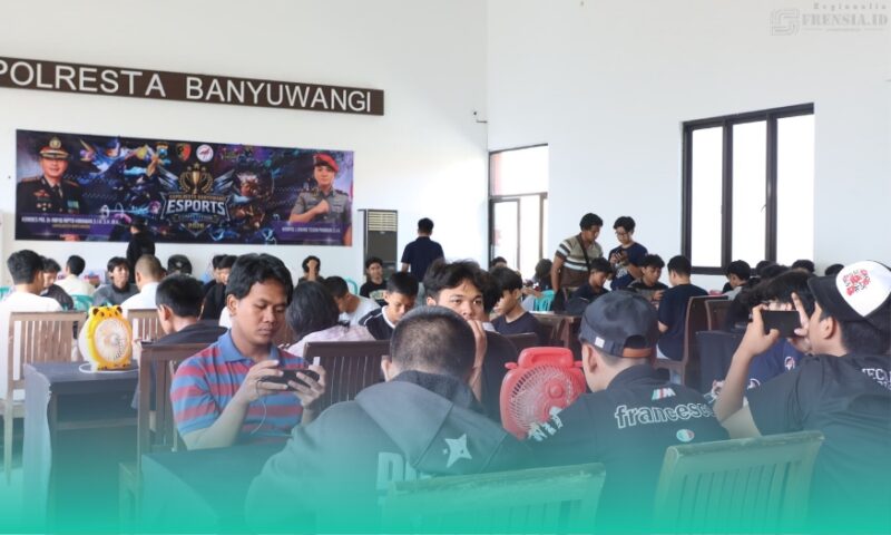 Gambar Jaring Generasi Muda, Polresta Banyuwangi Gelar Turnamen E-Sport Kapolri Cup 2026 (Sumber: Istimewa)