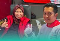 Gambar Rayakan Bulan Bung Karno, Donor Darah DPC PDI Perjuangan Banyuwangi Diserbu Warga (Sumber: Istimewa)