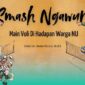 Gambar Smash Ngawur! Main Voli Di Hadapan Warga NU (Sumber: Frensia Grafis)