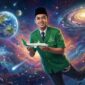 ilustrasi kader GP Ansor yang sudah melenting (Sumber: Gemini AI)