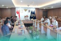 Direktorat Jenderal Imigrasi saat mengadakan rapat bersama Fakultas Teknik Mesin dan Dirgantara (FTMD) Institut Teknologi Bandung (ITB) (Foto: Istimewa). 