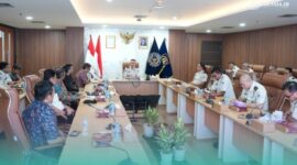 Direktorat Jenderal Imigrasi saat mengadakan rapat bersama Fakultas Teknik Mesin dan Dirgantara (FTMD) Institut Teknologi Bandung (ITB) (Foto: Istimewa). 