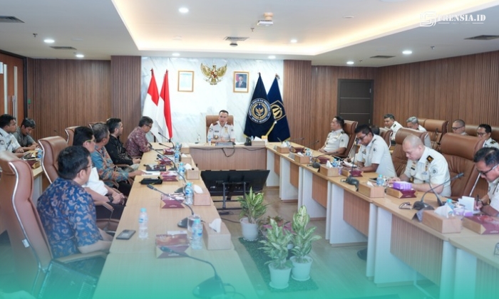 Direktorat Jenderal Imigrasi saat mengadakan rapat bersama Fakultas Teknik Mesin dan Dirgantara (FTMD) Institut Teknologi Bandung (ITB) (Foto: Istimewa). 