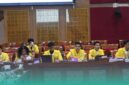 Sejumlah mahasiswa yang tergabung dalam Ikatan Mahasiswa Magister Hukum Universitas Indonesia (IMMH UI), saat menghadiri Rapat Dengar Pendapat Umum (RDPU) bersama Komisi X DPR RI, di Kompleks Parlemen, Jakarta (Foto: Media Center IMMH UI). 