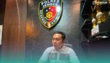 Kanit Pidum Satreskrim Polres Jember, Ipda Andry Yunni Prasetyo saat diwawancarai (Foto: Sigit/Frensia). 