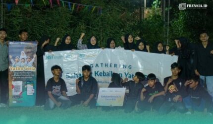 Suasana saat BSI Masalahat Jember gelar Gathering Eduwisata dengan anak yatim (Foto: Istimewa).