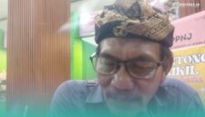 Susmiadi selaku Pelukis Pameran dalam acara Muharram Art Fest PC GP Ansor Kencong (Foto: Istimewa).