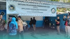 Suasana SPPG Karangsono, Kecamatan Bangsalsari, saat disidak oleh Pemkab Jember (Foto: Sigit/Frensia). 