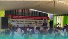 Anggota DPRD Kabupaten Jember, Edi Cahyo Purnomo, saat mengadakan reses di Kecamatan Pakusari (Foto: Istimewa).