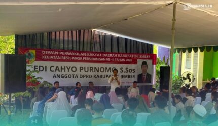 Frensia.Id - Sapa masyarakat di Desa/Kecamatan Pakusari, Anggota DPRD Kabupaten Jember Edi Cahyo Purnomo
