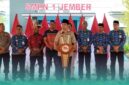 Bupati Jember, Muhammad Fawait, saat acara Pro Gus 'e di Lapangan SMPN 1 Jember (Foto: Fadli/Frensia). 