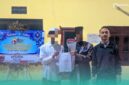 Kedua korban berinisial MRN dan RA saat didampingi Penasehat Hukumnya, Avid Liannur di Polsek Balung, Jember (Foto: Istimewa). 