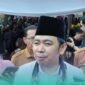 Bupati Jember, Muhammad Fawait saat ditemui awak media setelah acara Bunga Desaku di Kantor Desa Pakusari (Fadli/Frensia). 
