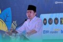 Bupati Jember, Muhammad Fawait, saat memberikan sambutan festival yang digelar oleh Kementerian UMKM di New Sari Utama Convention Hall (Foto: Fadli/Frensia). 