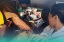 Jasad pemburu burung, Yusuf Hariawan (35), saat dievakuasi oleh pihak petugas rumah sakit dan warga setempat (Foto: Istimewa). 