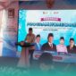 Bupati Jember, Muhammad Fawait saat sambutan dalam peresmian Program Homecare (Foto: Istimewa). 