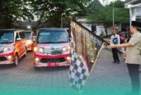 Bupati Jember, Muhammad Fawait, saat soft launching mobil homecare di Kantor Dinas Kesehatan (Foto: Istimewa). 