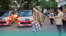 Bupati Jember, Muhammad Fawait, saat soft launching mobil homecare di Kantor Dinas Kesehatan (Foto: Istimewa). 