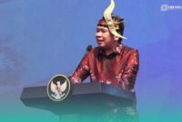 Bupati Jember, Muhammad Fawait, saat sambutan pembukaan Grand Carnival JFC 2026 (Foto: Tangkapan layar media sosial). 