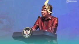 Bupati Jember, Muhammad Fawait, saat sambutan pembukaan Grand Carnival JFC 2026 (Foto: Tangkapan layar media sosial). 