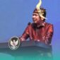 Bupati Jember, Muhammad Fawait, saat sambutan pembukaan Grand Carnival JFC 2026 (Foto: Tangkapan layar media sosial). 