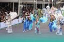 Salah satu penampilan kostum yang dipakai oleh talent, saat acara puncak Grand Carnival JFC 2026 (Foto: Sigit/Frensia). 