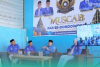 Anggota DPR RI Fraksi Partai Amanat Nasional Dapil III, Drs. H. Syarif Anas Tahir (tengah) (Foto: Istimewa). 