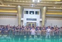 Sesi foto bersama Kepengurusan baru Komite Olahraga Masyarakat Indonesia (Kormi) Jember (Foto: Istimewa). 