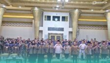 Sesi foto bersama Kepengurusan baru Komite Olahraga Masyarakat Indonesia (Kormi) Jember (Foto: Istimewa). 