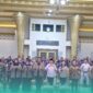 Sesi foto bersama Kepengurusan baru Komite Olahraga Masyarakat Indonesia (Kormi) Jember (Foto: Istimewa). 