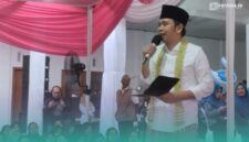 Bupati Jember, Muhammad Fawait, saat acara Bunga Desaku di Kecamatan Rambipuji pada Rabu (29/7/2026) (Foto: Fadli/Frensia).