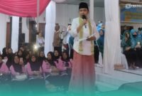 Bupati Jember, Muhammad Fawait, saat acara Bunga Desaku di Kecamatan Rambipuji, pada Rabu (29/7/2026) (Foto: Fadli/Frensia). 
