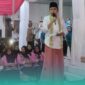 Bupati Jember, Muhammad Fawait, saat acara Bunga Desaku di Kecamatan Rambipuji, pada Rabu (29/7/2026) (Foto: Fadli/Frensia). 