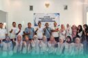 Kelompok Kerja Nyata (KKN) Posko 61 setelah melakukan kegiatan Penyuluhan Pernikahan Dini dan Kesehatan Reproduksi di Desa Kupang, Kecamatan Curahdami, Kabupaten Bondowoso, pada Rabu, (29/7/2026) kemarin hari (Foto: Istimewa). 