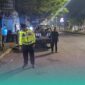  Polisi saat mendatangi TKP di Kaliwates, Jember (Foto: Satlantas Polres Jember). 