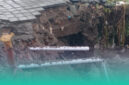 Gambar Luapan Sungai Gerus Plengsengan di Sempu Banyuwangi, Nyaris Hantam Bangunan Warga (Sumber: Istimewa)