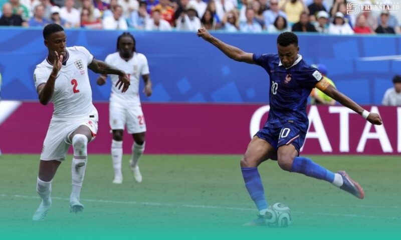 Gambar Mbappe Hatrick! Tapi Prancis Dipermalukan Inggris (Sumber: Fotmob)