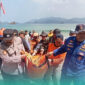 Gambar Pemancing yang hilang terbawa Arus, akhirnya ditemukan Tim SAR dalam kondisi Meninggal Dunia.  (Suumber: Istimewa)