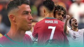 Gambar Portugal Pulang! Spanyol Kubur Harapan Ronaldo Di Piala Dunia (Sumber: Grafis Frennsia)