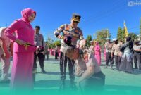 Gambar Ratusan Anggota Polresta Banyuwangi Terima Kenaikan Pangkat (Sumber: Istimewa)