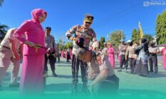 Ratusan Anggota Polresta Banyuwangi Terima Kenaikan Pangkat