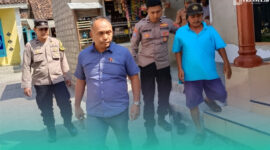 Gambar Terduga Pelaku Pencabulan Anak di Muncar Nyaris Diamuk Massa (sumber: Istimewa)